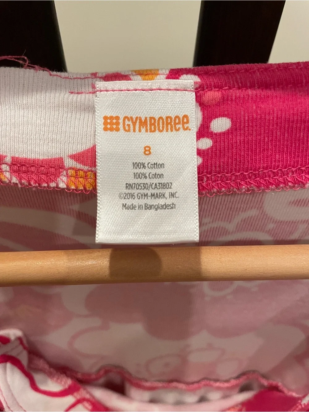 Gymboree Pink Floral and Gap Green Floral Dresses
